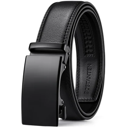 Leather Ratchet Belt For Men