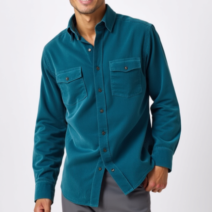 Monte Pure Corduroy Cotton Shirt