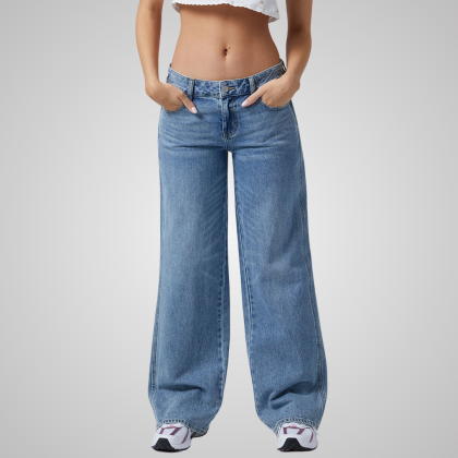 PacSun Women's Casey Astrid Low Rise Baggy Jeans